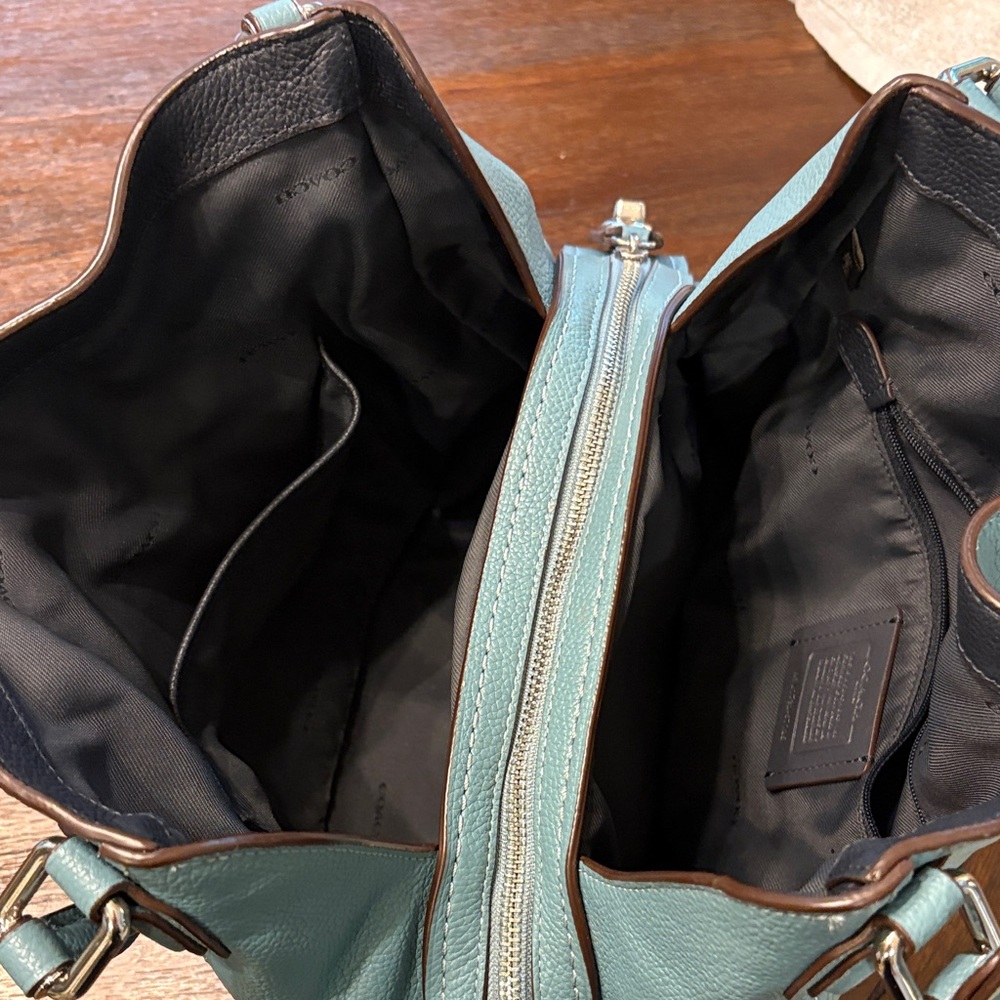 Coach Green Leather Hobo Bag - Picture 7 of 7